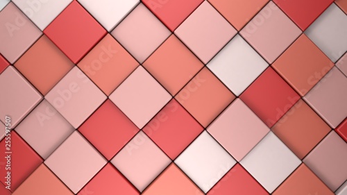 фотографія Abstract colorful coral shader spring summer color palette,3d render