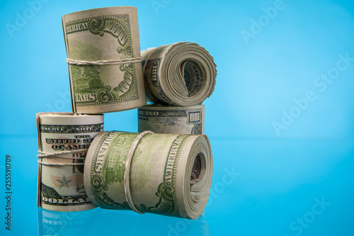 Dollars. The money is twist...