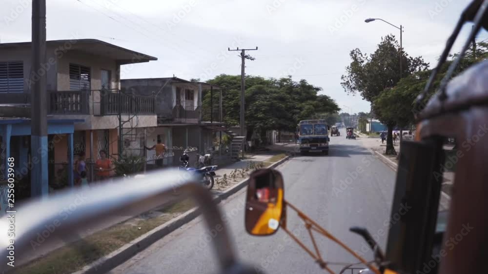 Driving a Car on a Country / jungle Road - POV - Point of view front - windshield. Day. Trees. Driving a Car on a Country / jungle Road - POV - Point of view front - windshield. Day. Trees.