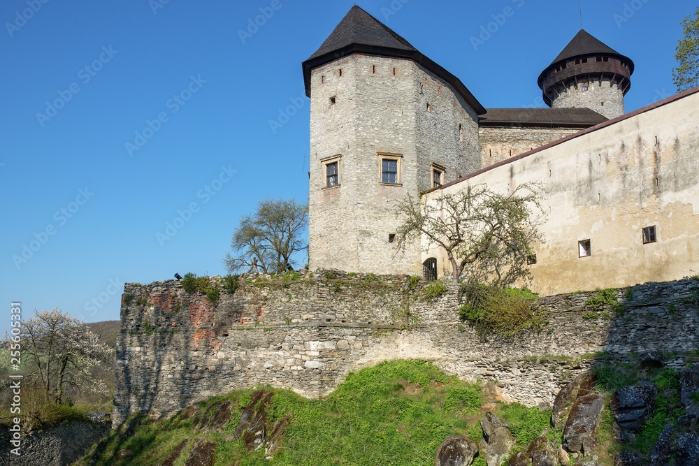  Sovinec Castle. Moravia. Europe. 