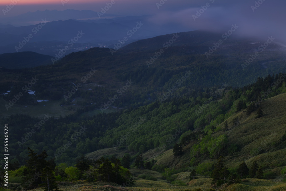 Naklejka premium 群馬県芳ヶ平