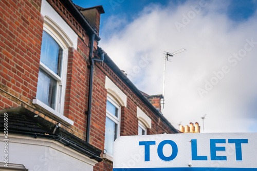Property to let board sign