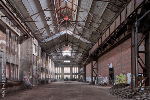 Alte Industriehalle im Ruhrgebiet  kurz vor dem Abriss