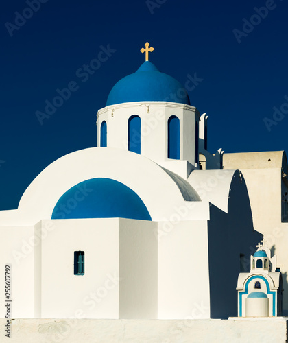 Beautiful church in Santorini. Greece.