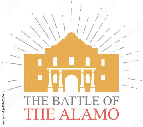 Fotografia The Battle of the Alamo design