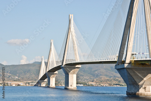 Rio Antirio bridge, Greece, Europe