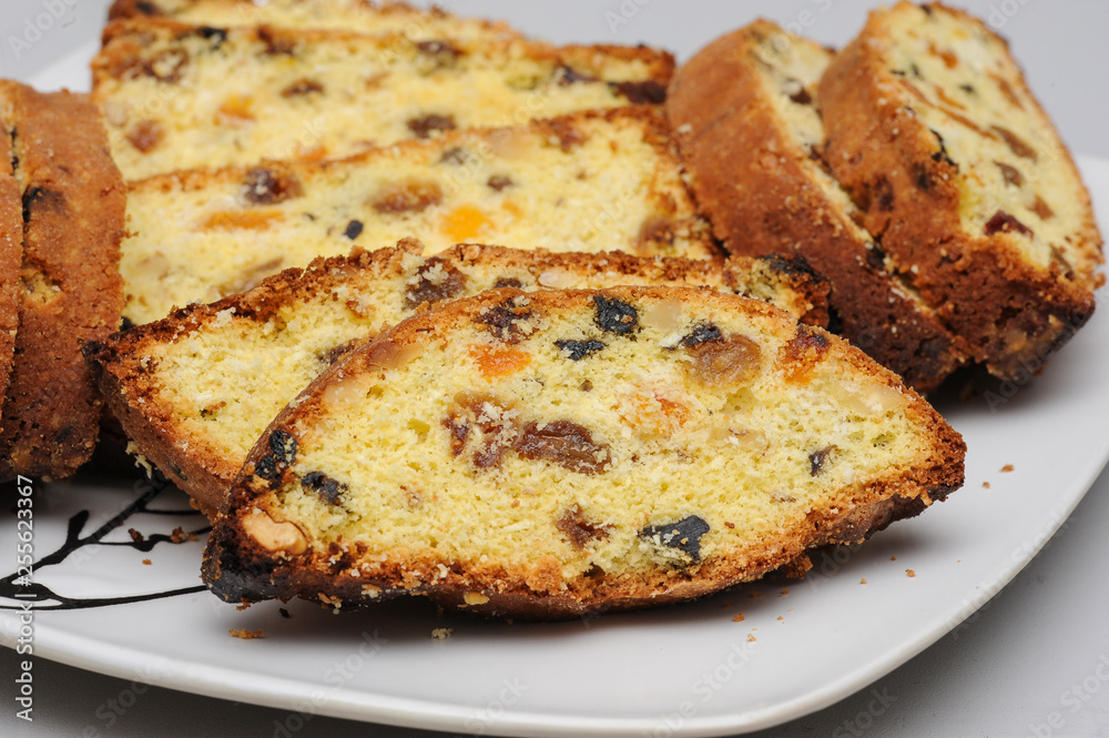 Healthy cookie with dry fruits. Macro shot of healthy cookie. Healthy food Healthy cookie with dry fruits. Macro shot of healthy cookie. Healthy food