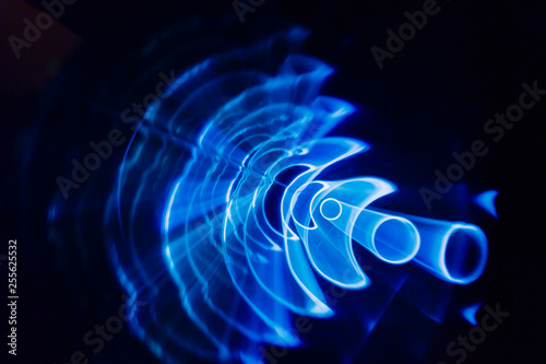 Sound waves in the dark