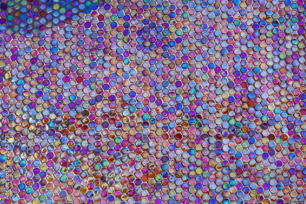 Fototapeta premium abstract background of colored tiles