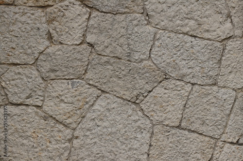 Stone wall texture.