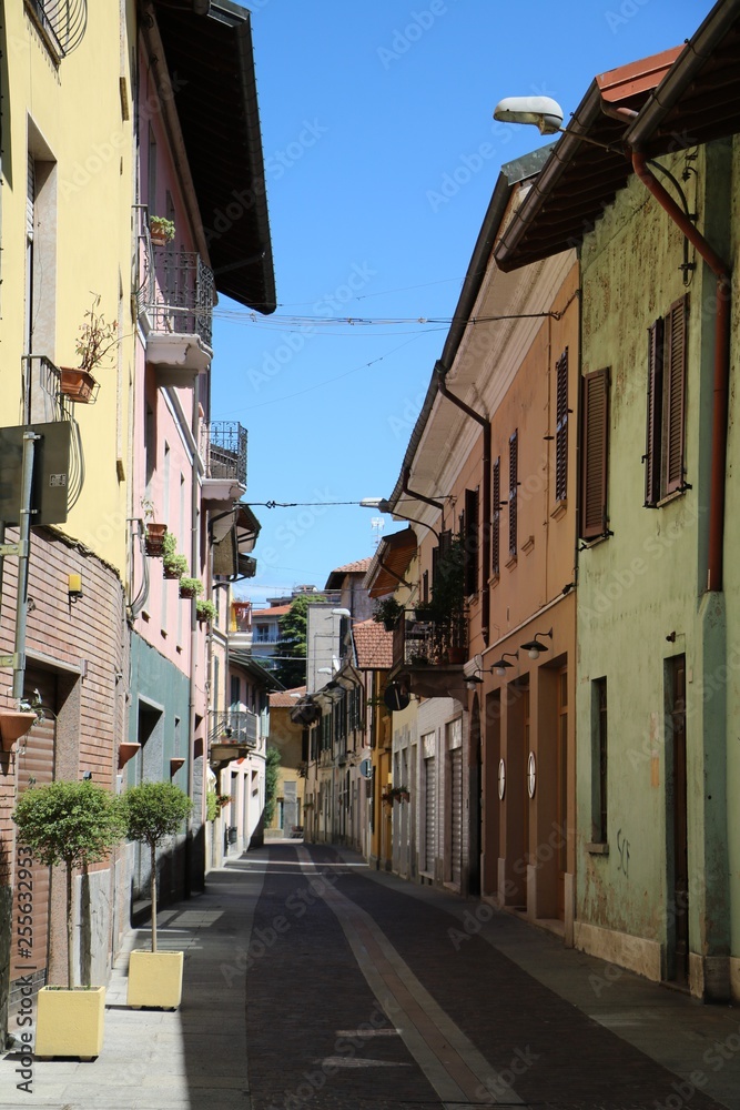 Fototapeta premium Angera at Lake Maggiore, Italy