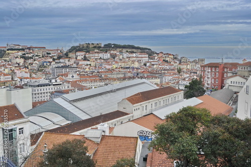 Fototapeta Naklejka Na Ścianę i Meble -  A View of Lisbon, Portugal