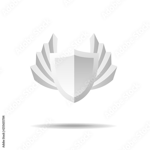 Abstract logo template. Vector illustration.