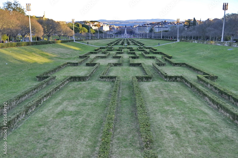 Park in Lisbon, Portugal