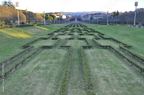 Park in Lisbon, Portugal