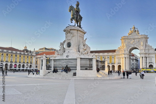 Square in Lisbon, Portugal