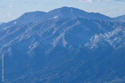 初冬の箱根山