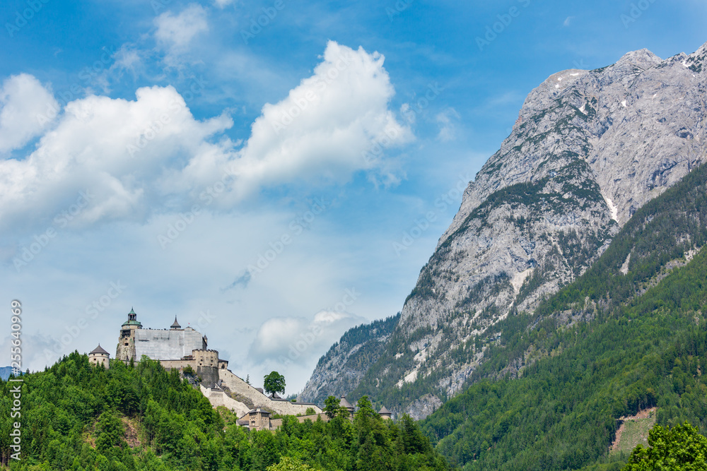 Alps Hohenwerfen Castle, Austria
