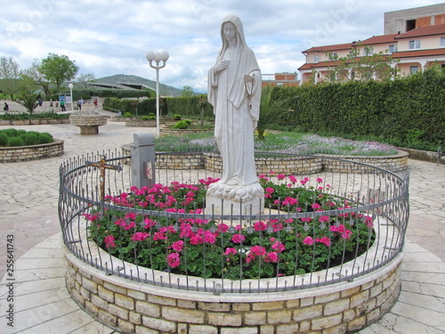 Statue of Virgin Mary in Medjugorje, Bosnia and Herzegovina