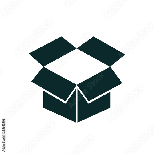 Box exprees, delivery logo - vector