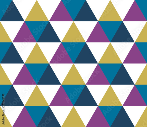 Seamless geometric pattern. Seamless abstract triangle geometrical background. Infinity geometric pattern. Vector illustration.