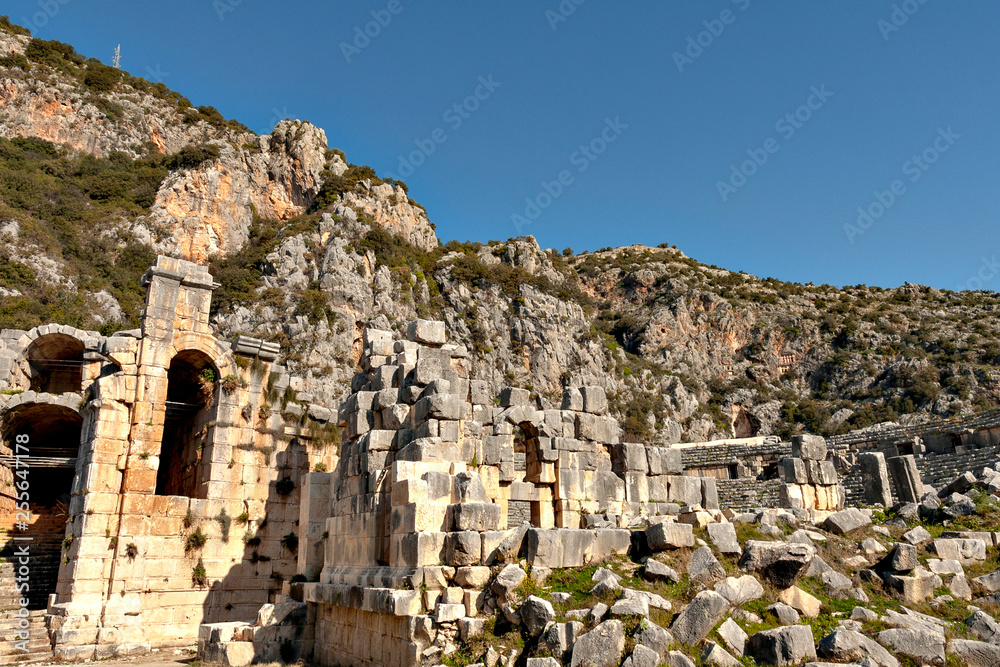 Myra ruins in Antalya, Turkey