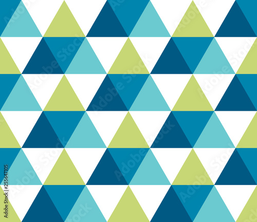 Seamless geometric pattern. Seamless abstract triangle geometrical background. Infinity geometric pattern. Vector illustration.