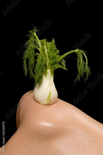 fennel on shoulder