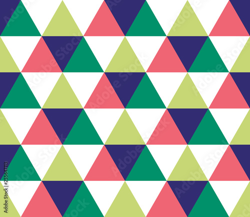 Seamless geometric pattern. Seamless abstract triangle geometrical background. Infinity geometric pattern. Vector illustration.
