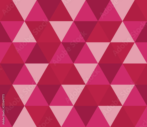 Seamless geometric pattern. Seamless abstract triangle geometrical background. Infinity geometric pattern. Vector illustration. 