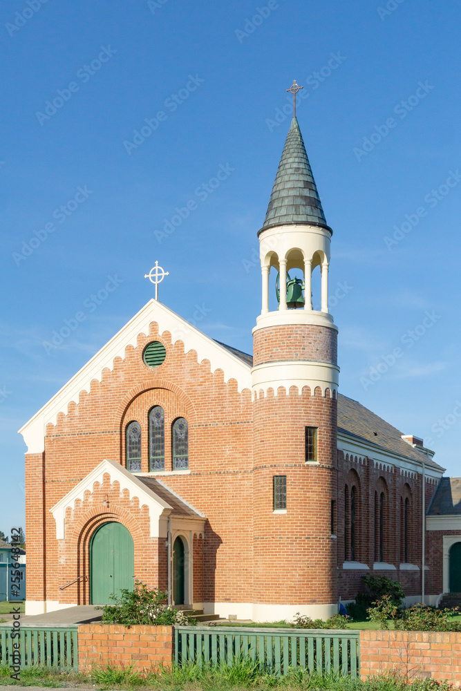 Red brick church in Ranfurly