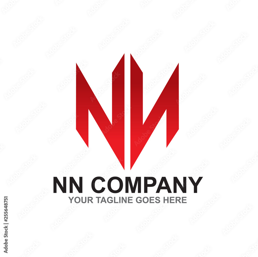 N letter logo design vector template N letter logo design vector template