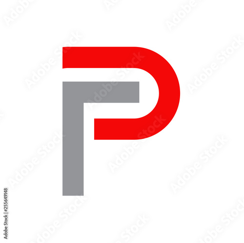 P letter logo design vector template