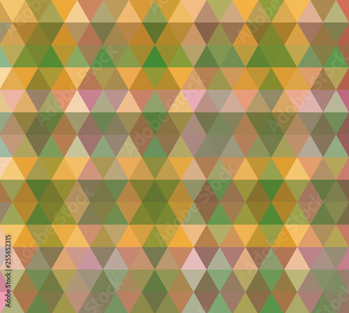 Light Green, Yellow vector abstract textured polygonal background. Blurry triangle design.