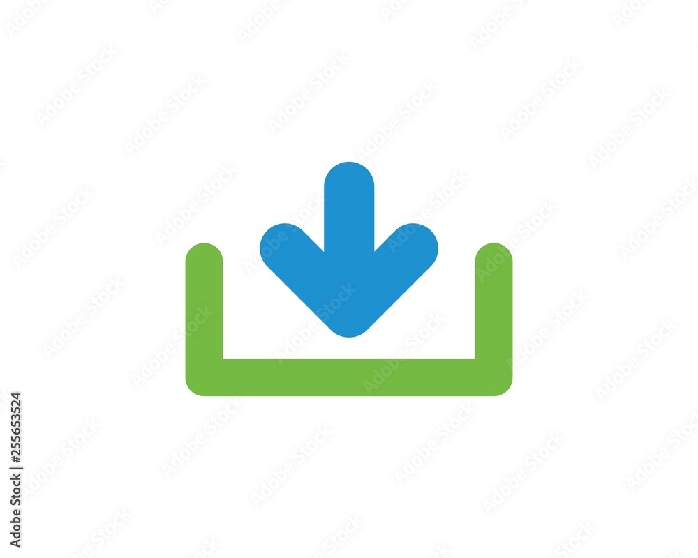 Arrow vector illustration icon Logo Template Arrow vector illustration icon Logo Template