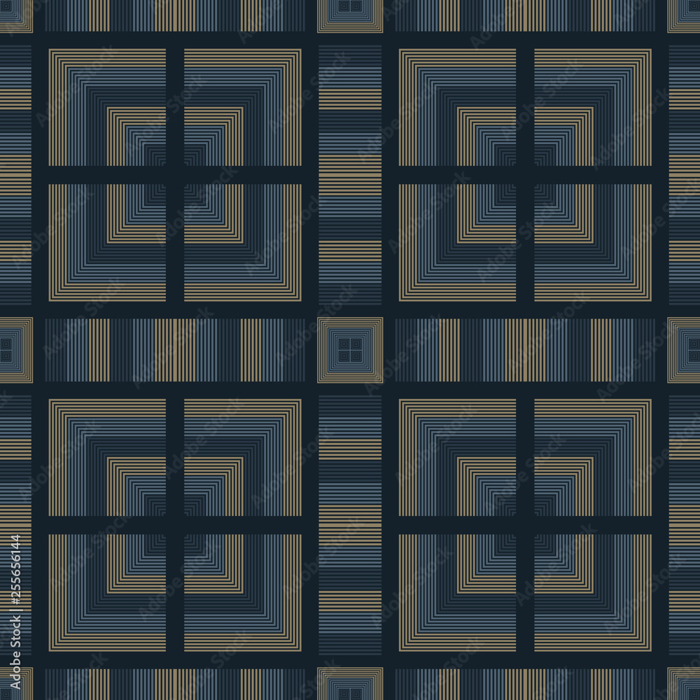Vibrant squares seamless pattern