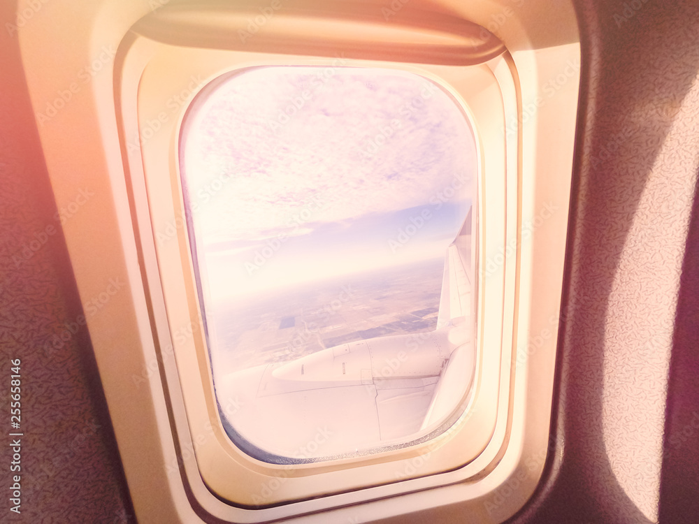 Naklejka premium Window seat