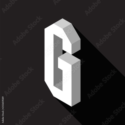 3d Letter G logo icon desig...
