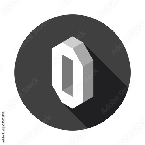 3d Letter O logo icon desig...
