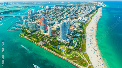 View of Miami Beach, South Beach. Florida. USA.  © miami2you