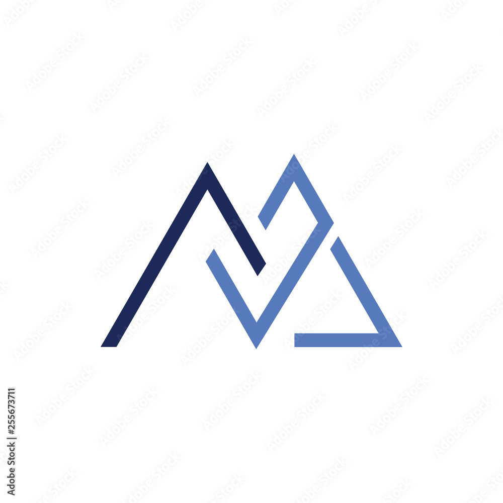 Mountain icon logo design vector template Mountain icon logo design vector template