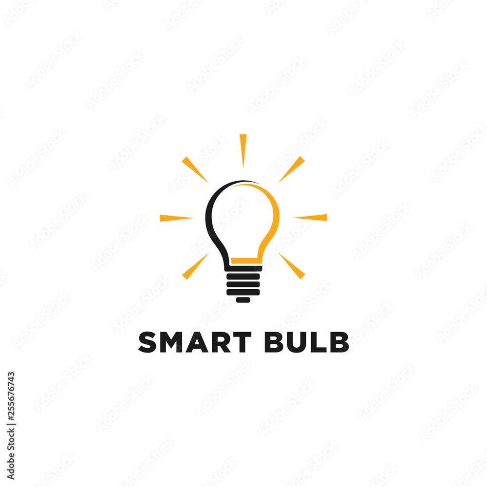 bulb logo vector design template bulb logo vector design template