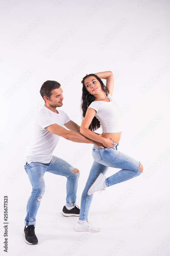 Free: Young beautiful couple dancing with passion Free Photo - nohat.cc