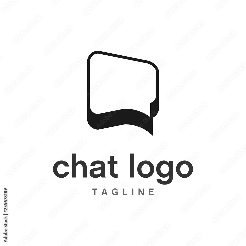 chat bubble logo design vector chat bubble logo design vector