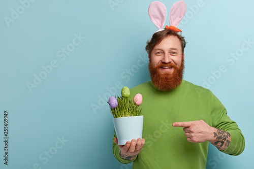 Billede på lærred Happy Easter concept