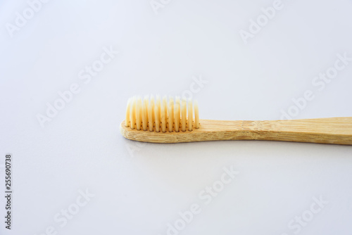 Wooden bamboo toothbrush