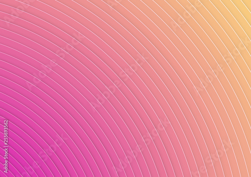 Modern Layered Colorful Str...