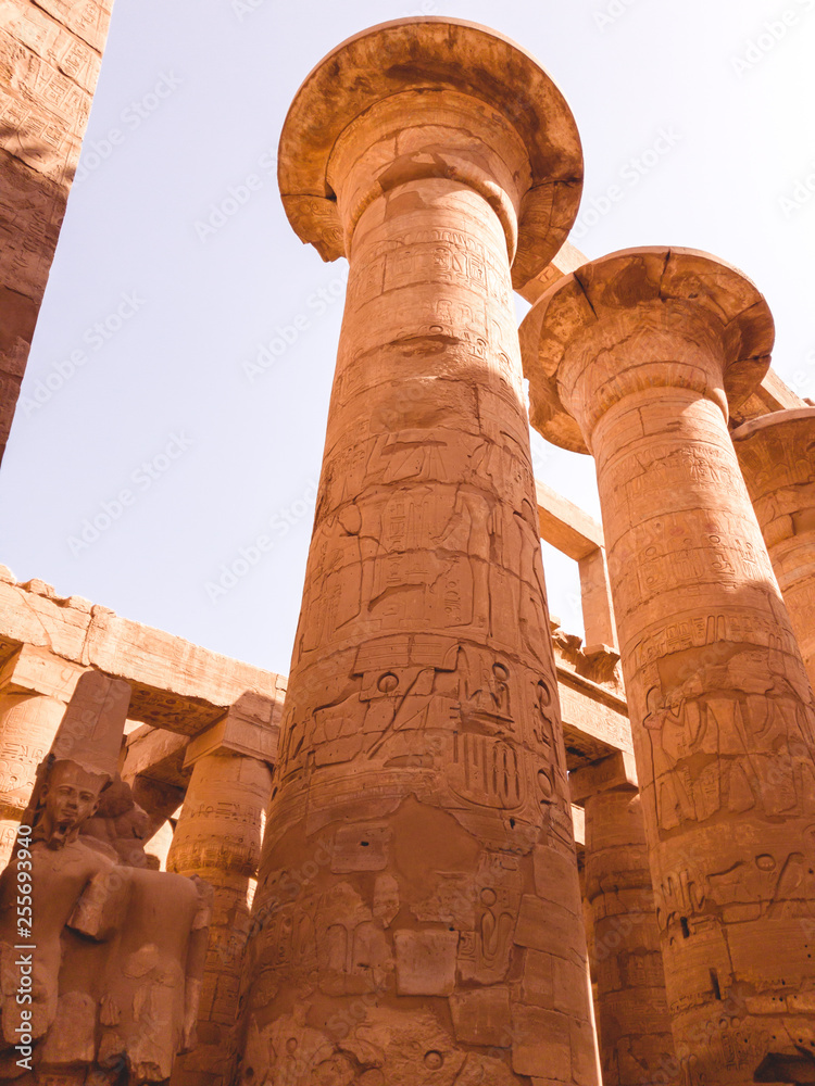 karnak temple in luxor egypt