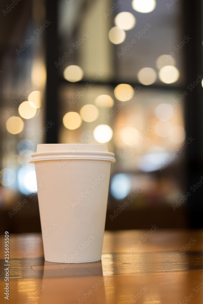 take away coffee cup empty blank copy space for your design text or banner of brand take away coffee cup empty blank copy space for your design text or banner of brand