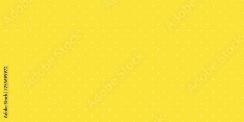 Background pattern seamless geometric plus sign abstract yellow color vector. Summer background design.